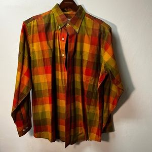 A Classic! Viyella Cotton/Wool Long Sleeve Shirt - XL